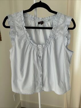 Quince Button Front Tank